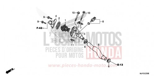 THERMOSTAT CTX700AE de 2014